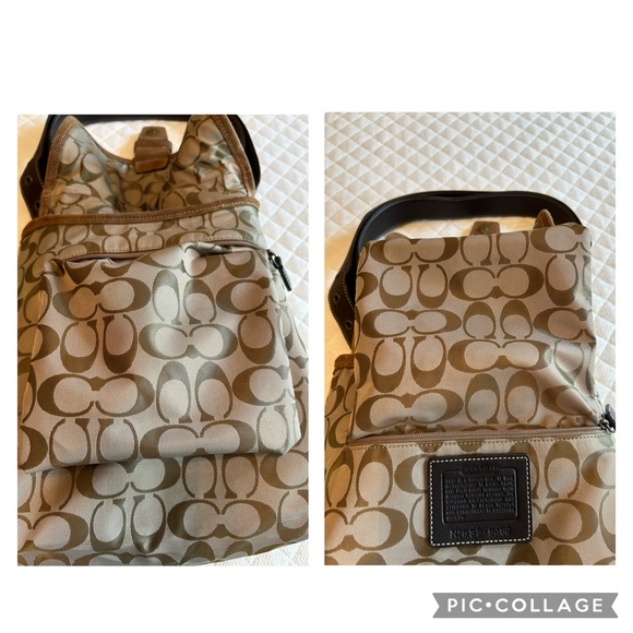 Vintage Coach SOHO Suede Shoulder Bag in Tan No. G3S-9482 - Picture 5 of 12